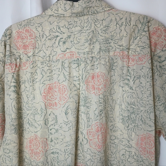 Toes On The Nose Dream Fit Coastline Shirt Mens XXL Hawaiian Tencel Linen Blend - Picture 9 of 12